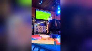 video of Flashing ass on the bull