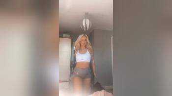 video of blond with big ass